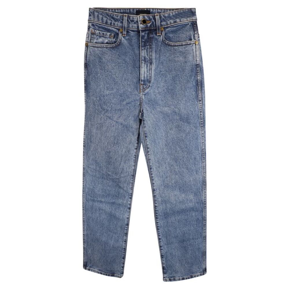 KHAITE Blue Skinny Jeans